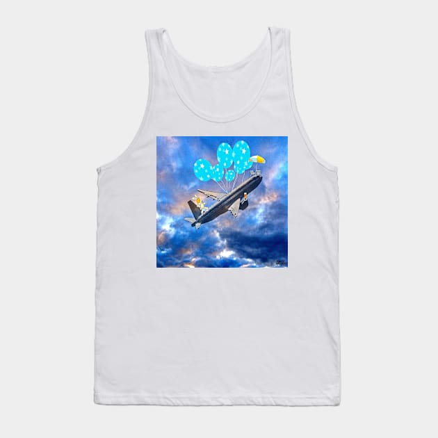 Drunk Rabbit Picnic Tank Top by Overthetopsm